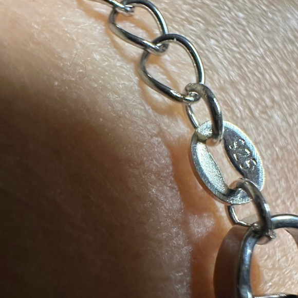 925 Sterling Silver Hardware Chain U Link Bracelet NWT $199 - Picture 6 of 6